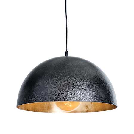 Regina Andrew Sigmund 15" Wide Pendant Blackened Steel