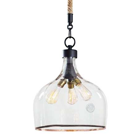 Regina Andrew Demi 3 Light 15" Wide Pendant Clear