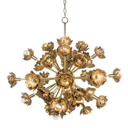 Regina Andrew Adeline 22 Light 33" Wide Sputnik Chandelier Gold