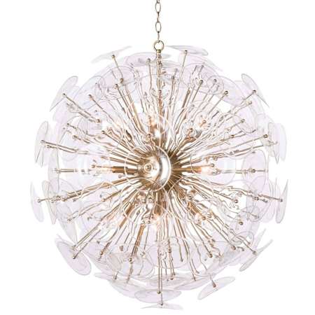 Regina Andrew Poppy 12 Light 33" Wide Globe Chandelier Natural Brass