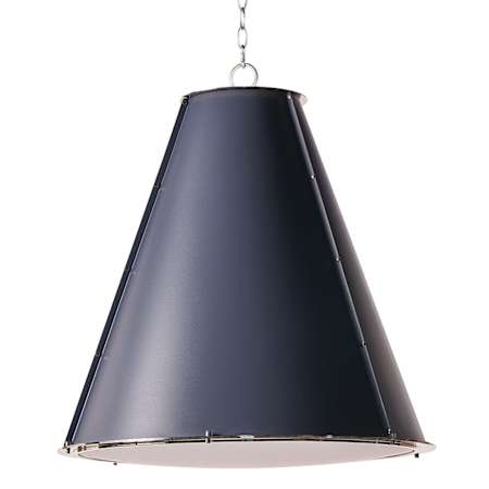 Regina Andrew Coastal Chic 3 Light 26" Wide Pendant Blue