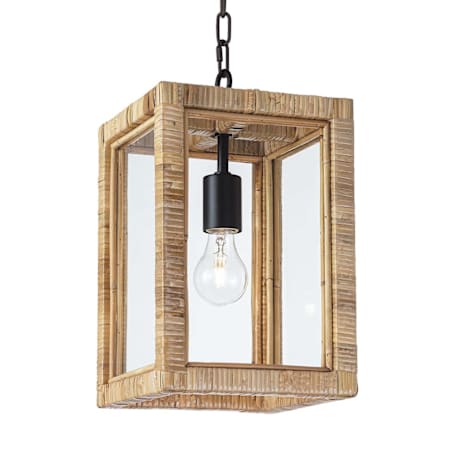 Regina Andrew Newport 9" Wide Semi-flush Ceiling Fixture Natural