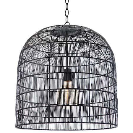 Regina Andrew Fresco 20" Wide Pendant Black
