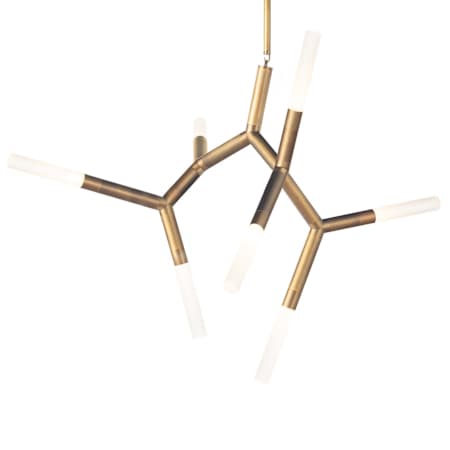 Regina Andrew Traveler 7 Light 45" Wide LED Chandelier Natural Brass