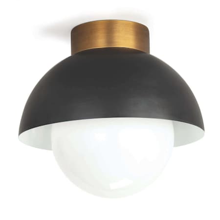 Regina Andrew Montreux 12" Wide Flush Mount Ceiling Fixture Oil Rubbed Bronze