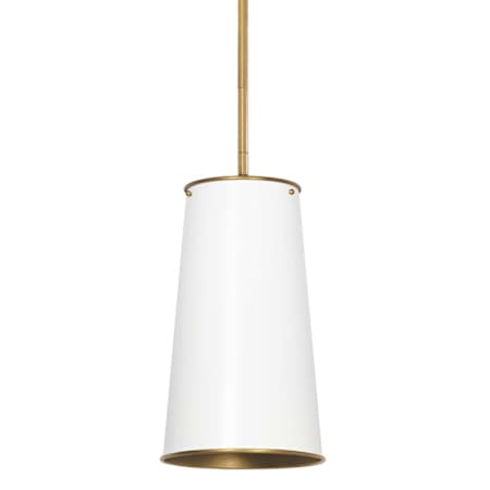 Regina Andrew Hattie 7" Wide Mini Pendant White