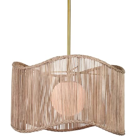 Regina Andrew Nimes 22" Wide Pendant Natural
