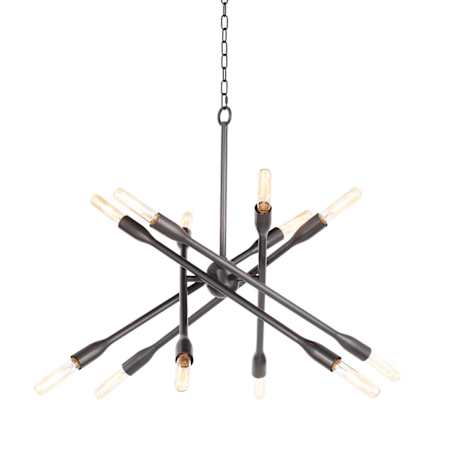 Regina Andrew Cobra 12 Light 31" Wide Sputnik Chandelier Oil Rubbed Bronze