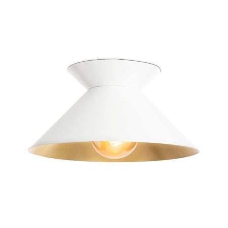 Regina Andrew Viggo 16" Wide Flush Mount Ceiling Fixture White