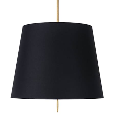 Regina Andrew New South 3 Light 22" Wide Pendant Black