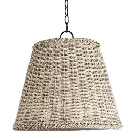 Regina Andrew Augustine 20" Wide Outdoor Pendant Grey