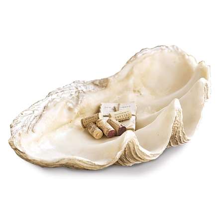 Regina Andrew Imperial 12.25" Wide Clam Large White