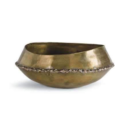 Regina Andrew Bedouin 8.5" Wide Bowl Small Natural Brass