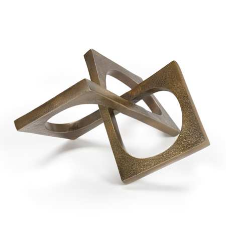 Regina Andrew Emil 10.25" Wide Sculpture Brass