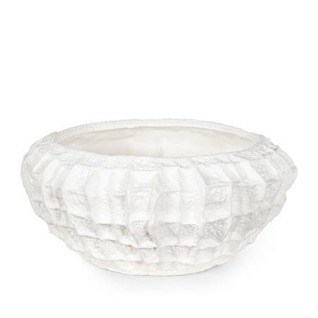 Regina Andrew Caspian 16.5" Wide Ceramic Bowl White