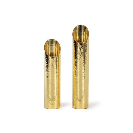 Regina Andrew Elio 2.25" Wide Vase - Set of 2 Polished Brass