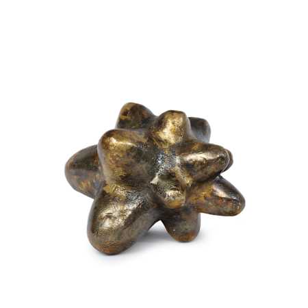 Regina Andrew LA Modern 5" Wide Large Amor Metal Objet Brass