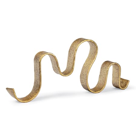 Regina Andrew Modern Glamour 26" Wide Large Wave Sculpture Gold Leaf