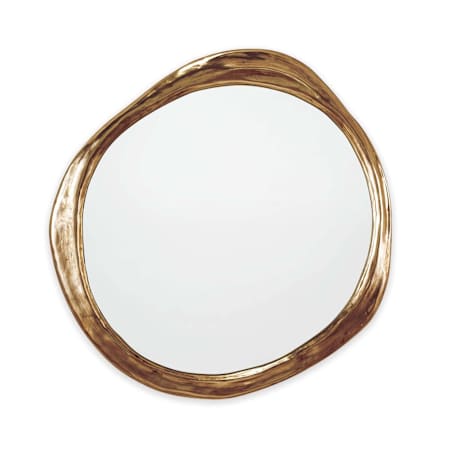 Regina Andrew Ibiza 30-1/4"W x 31-1/2"H Circular Flat Resin Framed Accent Mirror Antique Gold