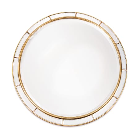 Regina Andrew Plaza 36" Diameter Circular Beveled Resin Framed Accent Mirror Antique Gold Leaf