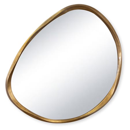 Regina Andrew Monte 44"W x 46"H Specialty Flat Resin Framed Accent Mirror Antique Gold Leaf