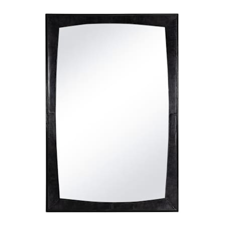 Regina Andrew Estaban 28"W x 42"H Rectangular Flat Framed Accent Mirror Black