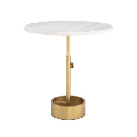 Regina Andrew Myles 24" Wide Marble Table White
