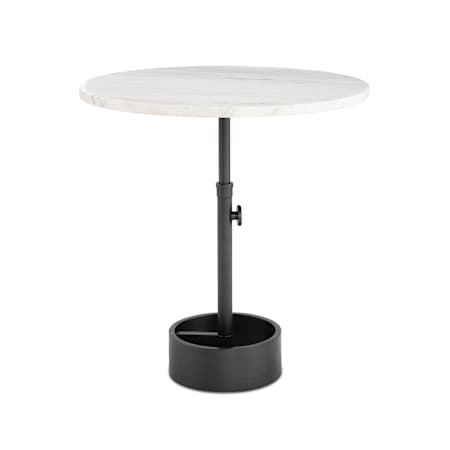 Regina Andrew Myles 24" Wide Marble Table White