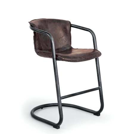 Regina Andrew Axl 21.25" Counter Stool - Set of 2 Brown
