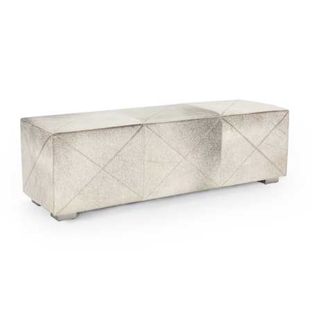 Regina Andrew Brooks 58" Wide Bench Grey