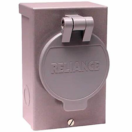 Reliance Controls 30-Amp (3-Prong) Power Inlet Box N/A