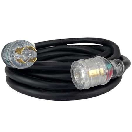 Reliance Controls 30-Amp (4-Prong 120 / 240V) Generator Power Cord with LED Indicator (40-Foot) N/A