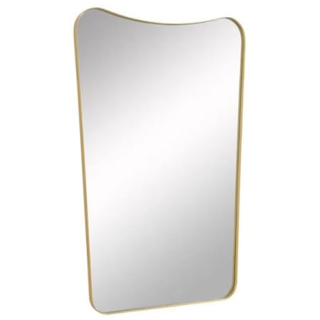 Ren Wil 30" W x 45" H Rectangular Bathroom Mirror Powder Coat Gold