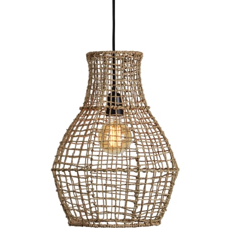 Ren Wil Nahanni 14" Wide Cage Pendant Natural