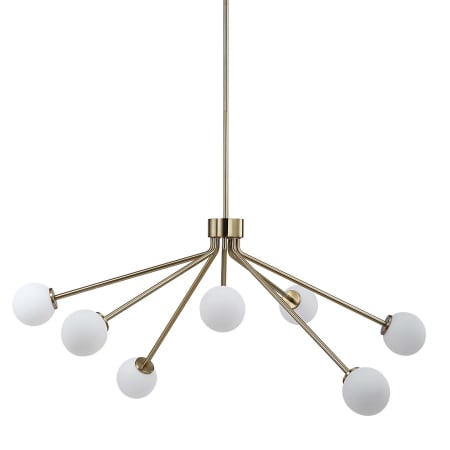 Ren Wil Mundo 7 Light 46" Wide LED Sputnik Chandelier Champagne