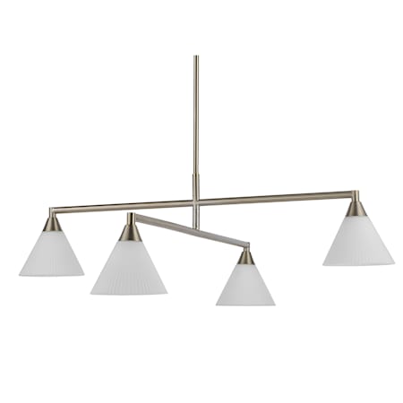 Ren Wil Isola 4 Light 40" Wide LED Linear Pendant White