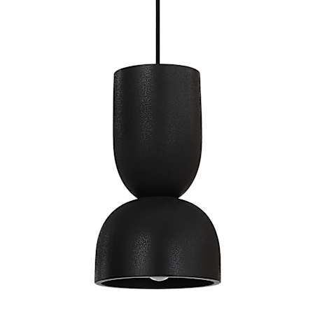 Ren Wil Caen 7" Wide Mini Pendant Black