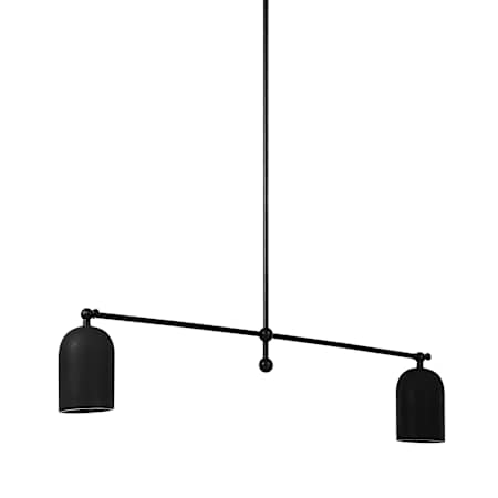 Ren Wil Saskia 2 Light 41" Wide Multi Light Pendant Matte Black