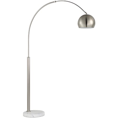 Ren Wil Aglow 78" Tall Arc Floor Lamp Brushed Nickel