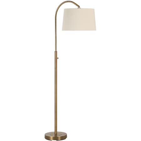 Ren Wil Moulton 67" Tall Arc Floor Lamp Dark Antique Brushed Brass