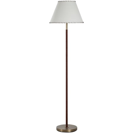 Ren Wil Elea 61" Tall Torchiere Floor Lamp Dark Antique Brushed Brass