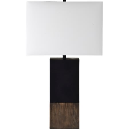 Ren Wil Table Lamp Single Light 30" Tall Buffet Table Lamp Natural Wood / Matte Black