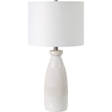 Ren Wil Nado 26" Tall LED Vase Table Lamp Off-White