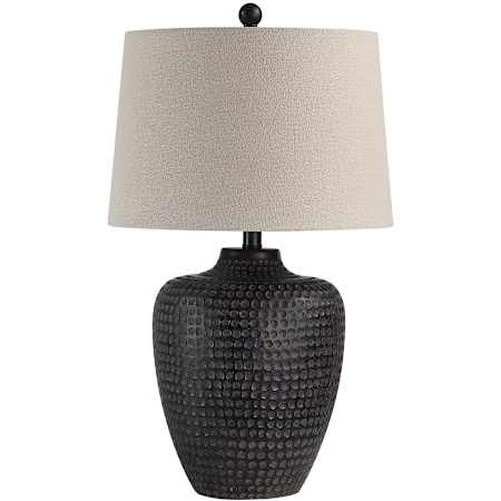 Ren Wil Agueda 25" Tall Vase Table Lamp Dark Brown