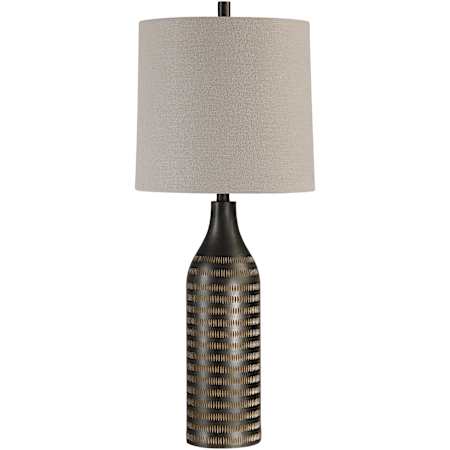 Ren Wil Azzurra 34" Tall Buffet Table Lamp Dark Brown