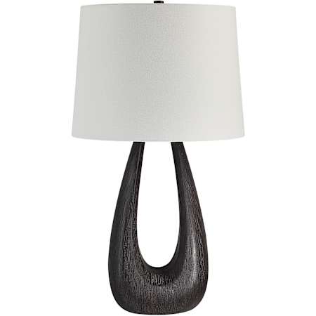 Ren Wil Beckham 30" Tall Buffet Table Lamp Dark Walnut