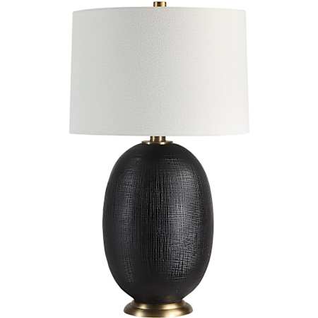 Ren Wil Carmesi 29" Tall Vase Table Lamp Matte Black