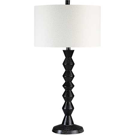 Ren Wil Tulum 32" Tall Buffet Table Lamp Matte Black Washed