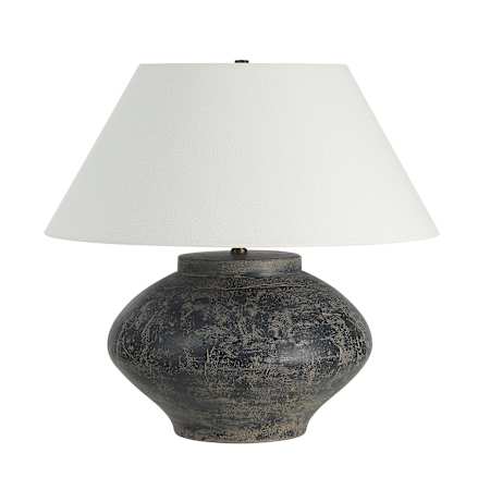 Ren Wil Patina 21" Tall Table Lamp Charcoal / Beige