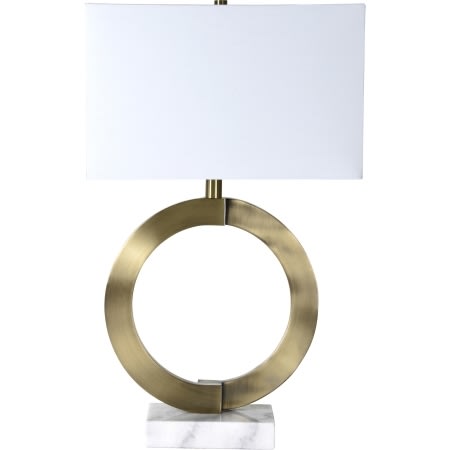 Ren Wil Skylar Single Light 27" Tall Table Lamp Antique Bronze